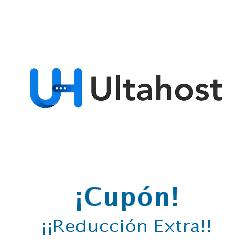 Logo de la tienda Ultahost con cupones de descuento