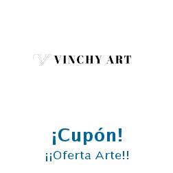 Logo de la tienda VinchyArt con cupones de descuento