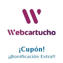 Logo de la tienda Webcartucho con cupones de descuento