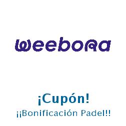 Logo de la tienda Weebora con cupones de descuento