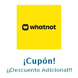 Logo de la tienda Whatnot con cupones de descuento