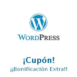Logo de la tienda WordPress con cupones de descuento
